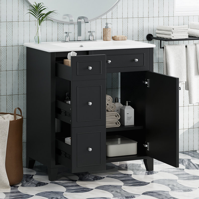 Armoire décorative, Noir