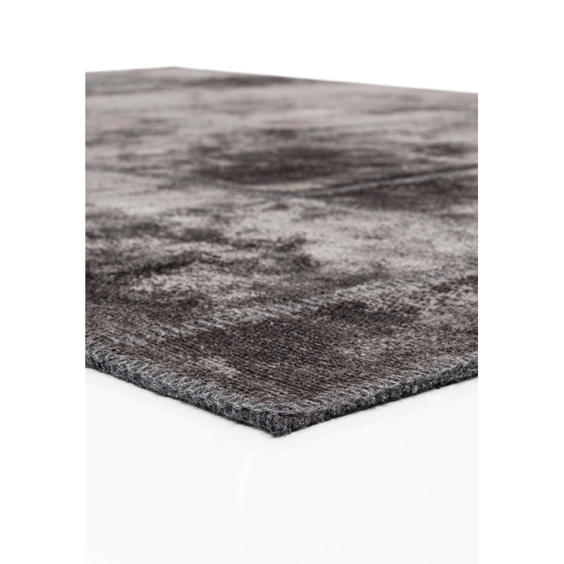 Rapture Patchwork Area Rug in Gray, Rectangle 6'7" x 8'3"