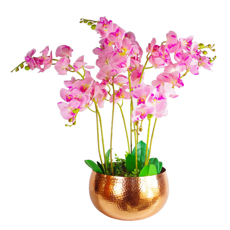 Westlake Handmade Metal Decorative Bowl 1, Copper, 20cm H x 30cm W x 30cm D