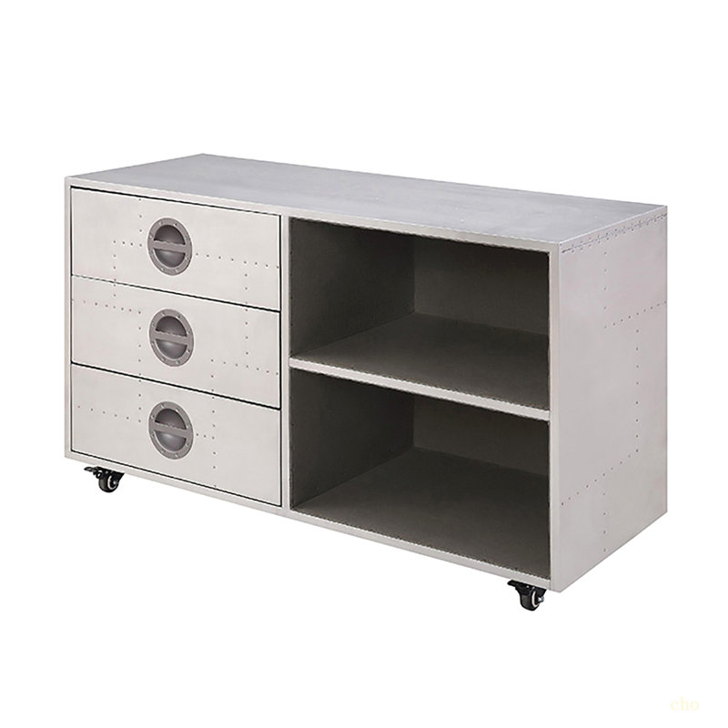 Armoire en aluminium à 3 tiroirs