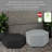 Pro Series Upholstered Hexagon Ottoman 18" Height-101256132