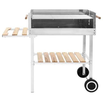Dakota Fields Wishek 44cm W Portable Gas & Charcoal Combo Grill