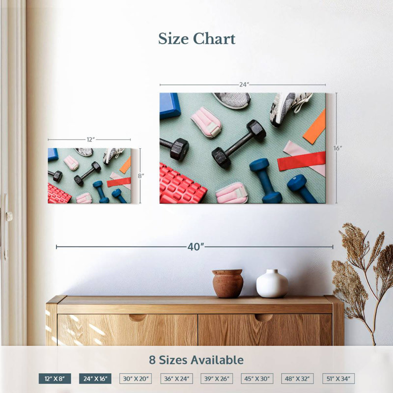 Équipement d'exercice Sirci Gym, H 16 po x l 24 po
