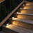 4.75" Matte Black LED Step Light, Low Voltage