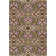 Tapis gren/rose temple area Burchell