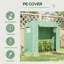 Vamyr 6 Ft W x 2 Ft D Lean-to Greenhouse