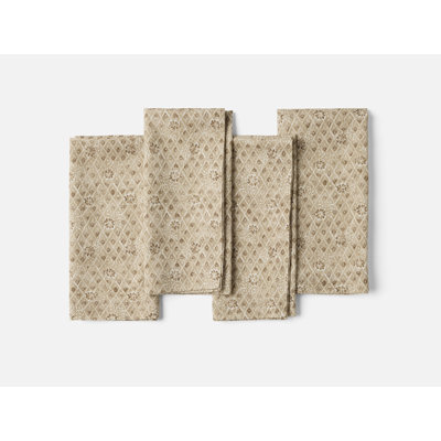 Coral Bell Print Napkin Set