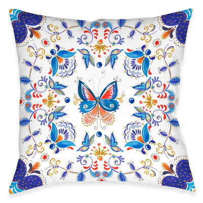 Coussin Rainbow Butterfly