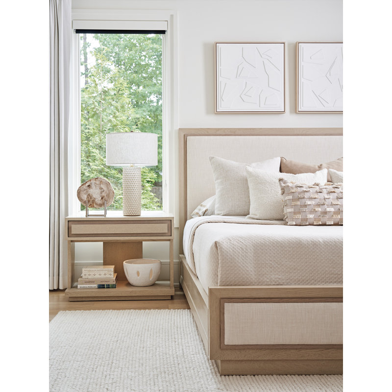 Sunset Key Grayson Upholstered Bed, Biscayne/Sand Drift, King