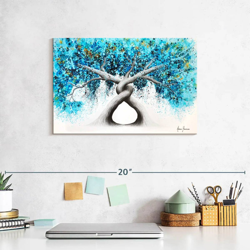 Harnek torsadant des arbres récifaux, H 8 po x l 12 po