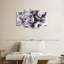 «Scent Of Roses Plum Wall Art», reproduction d'art sur toile-1703512750