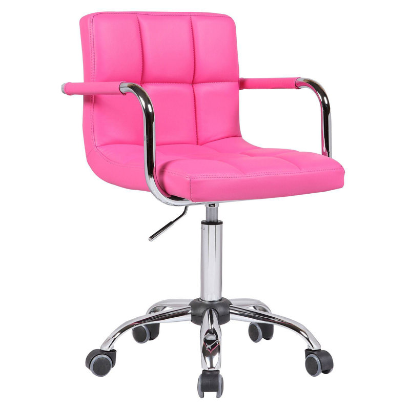 Metro Lane Pascual Office Chair, Pink