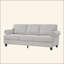 Canapé en tissu rembourré 83 po-526023957