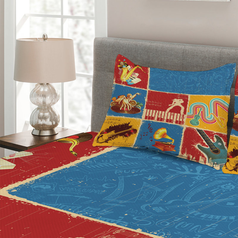 Music Traditional Coverlet