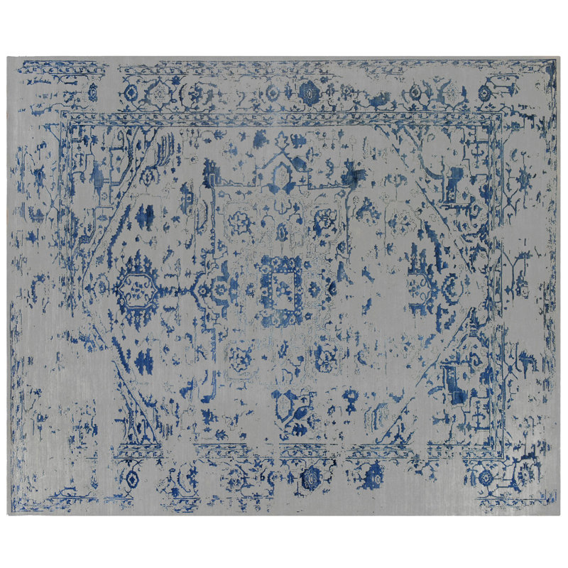 Erased One-of-a-Kind 9' X 12' Area Rug