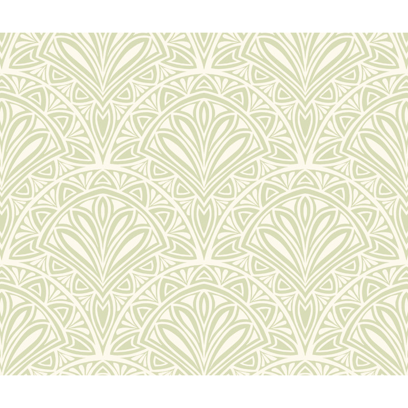 Lersch 10m x 50cm Matte Wallpaper Roll, Green