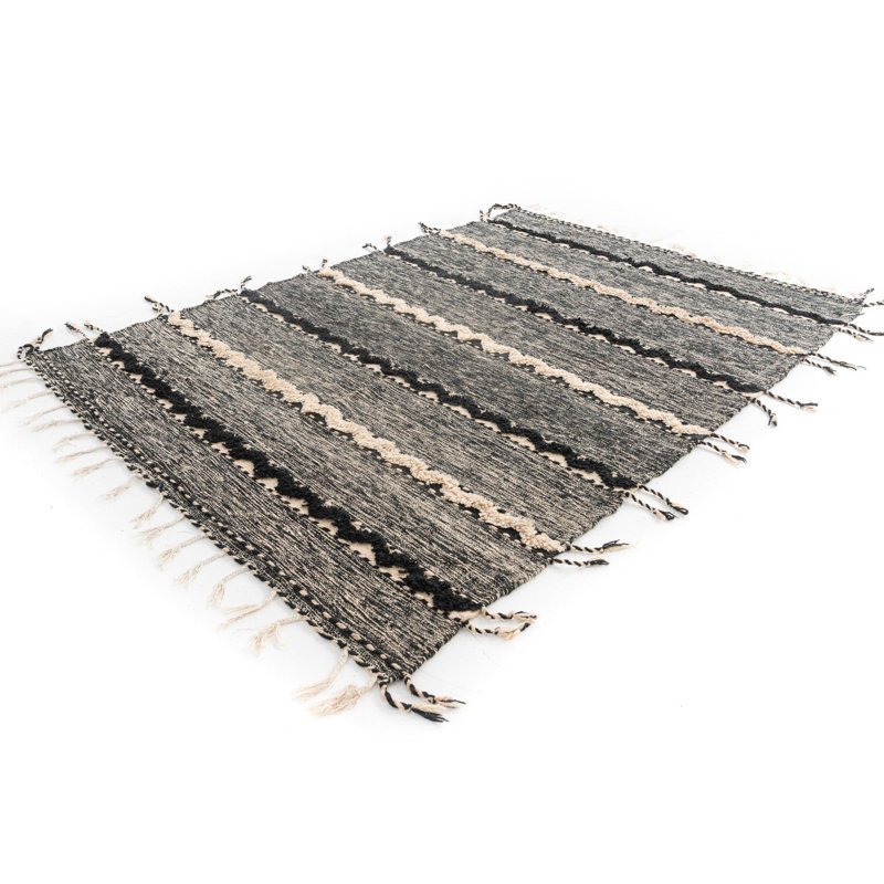 Odea Black and White Rug