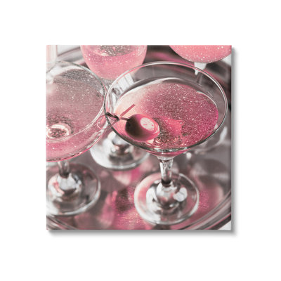 «Pink Sparkle Martinis» par Lil 'Rue