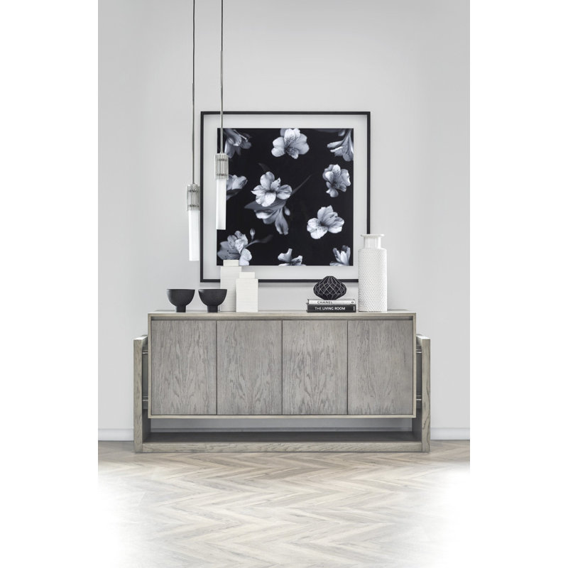 Black And White Flowers Print