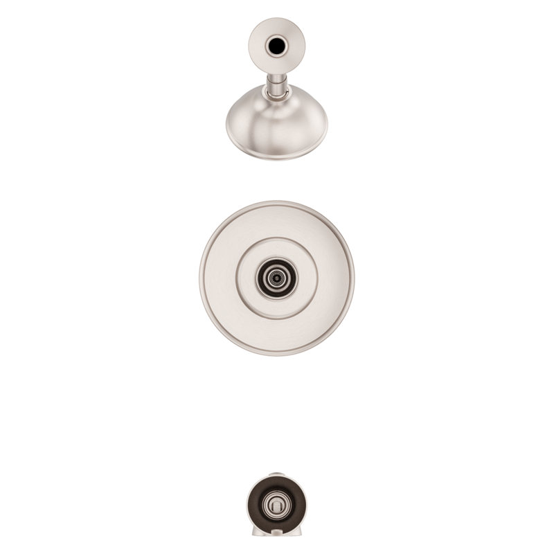 Willa Shower Faucet, Spot Defense Brushed Nickel