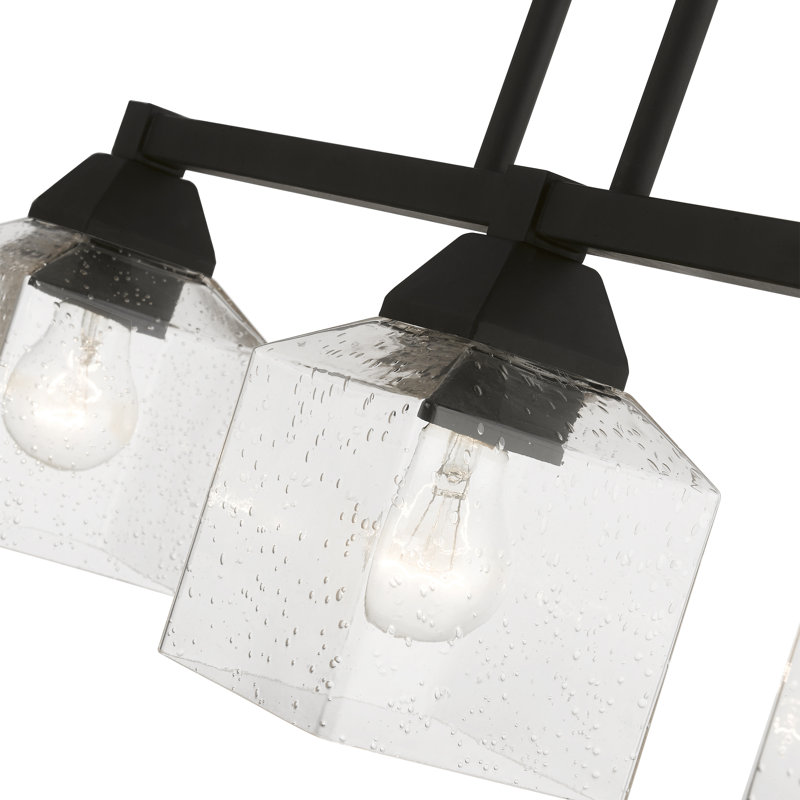 Lustre linéaire Ashanni, Noir