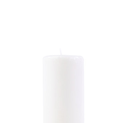 Unscented Pillar Candle
