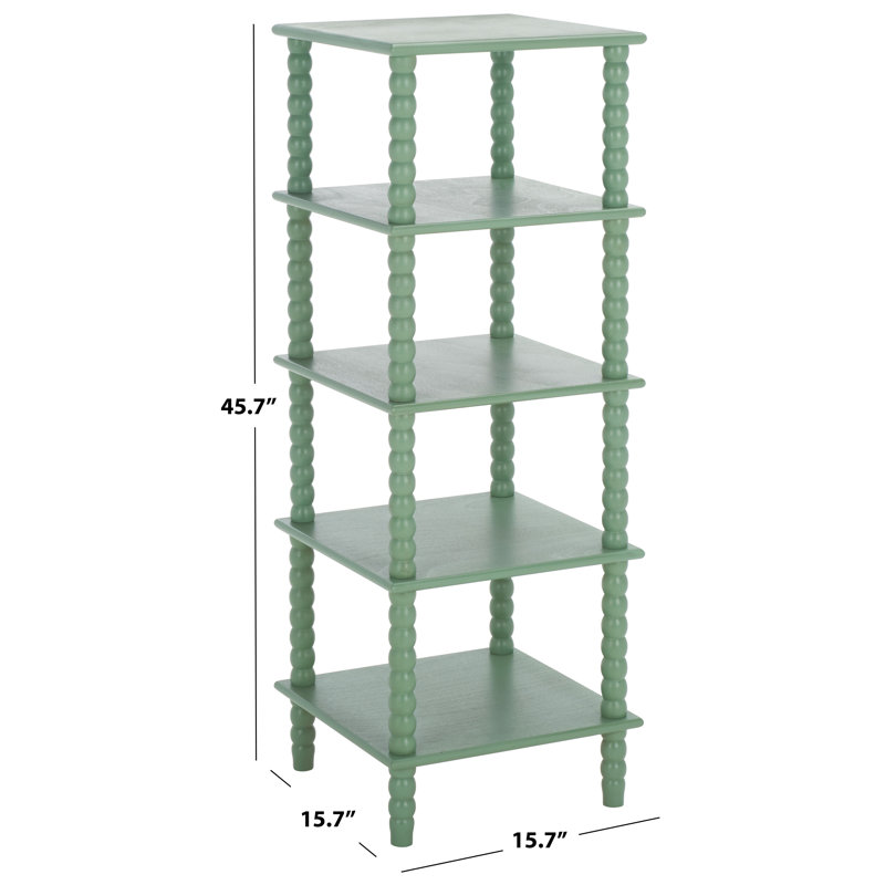 Dilyn 5 Tier Shelving Unit, Sage