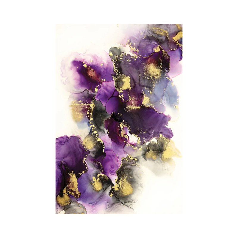Diamonds for Breakfast 1 Piece Wrapped Canvas Painting, 30.48 cm H x 45.72 cm W