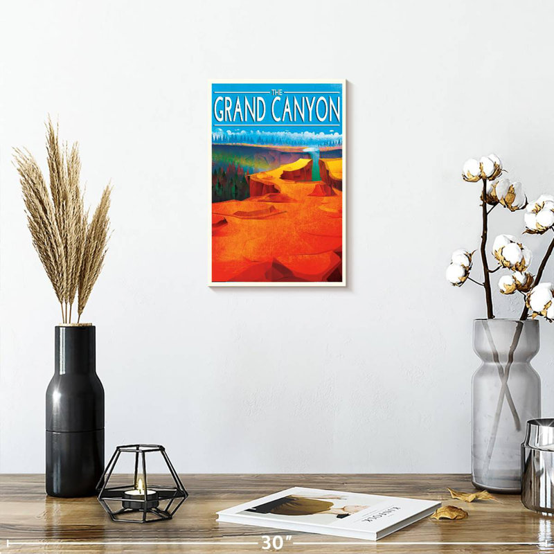 The Grand Canyon, 12" H x 8" W
