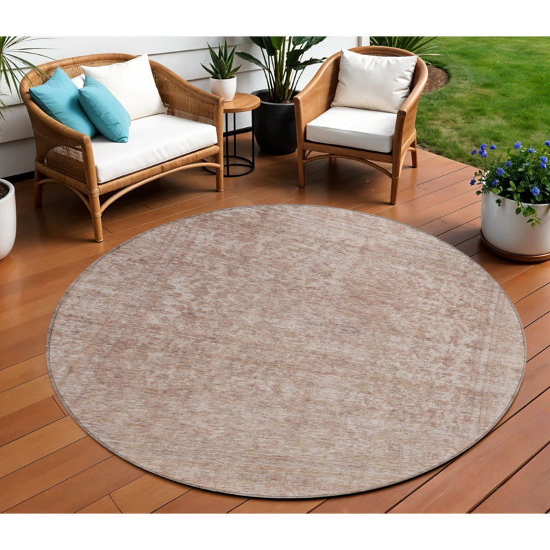 Tapis rond 8 po