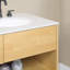 Redbridge 60'' Double Wall Mounted Bathroon Vanity with Quartz Top