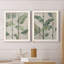 Modern Fronds II - ensemble de 2 peintures sur toile encadrées-384959698-384959696