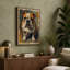 Noble Bulldog Boho - Wrapped Canvas-1347465247-1347465248