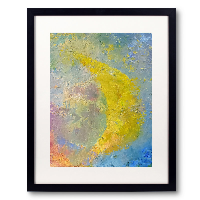 Crescent Moon Print by Marsha Heller