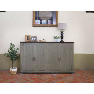 Jeska 71.75'' Solid Wood Sideboard