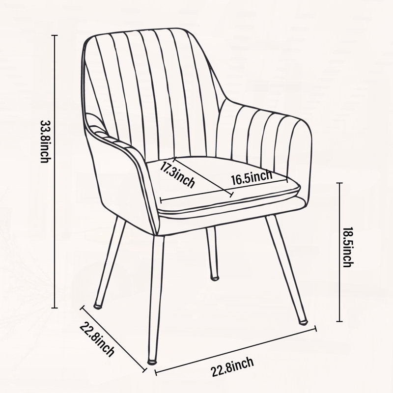 Chaise de salle à manger en similicuir à dossier moyen avec pieds en métal, ensemble de 2