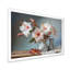 «Vintage Hibiscus Bouquet Still Life», reproduction sur toile-1034839677-1034839676