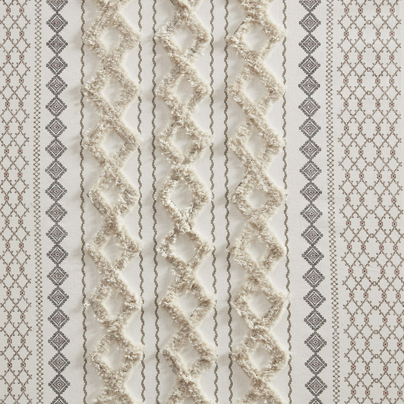 Rideau obscurcissant Cutrer, L 50 po x L 95 po, Beige