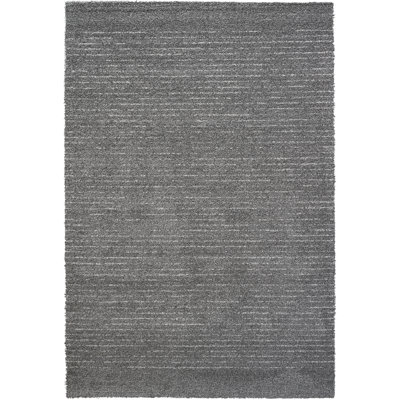 Granada Liora Charcoal, Gray, Ivory And White Polypropylene Area Rug
