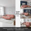Grand canapé modulaire en U de 141 po avec repose-pieds mobile, canapé 7 places en tissu avec poches de rangement à accoudoirs, canapé spacieux pour le salon-427020934