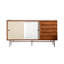 Buffet en bois massif à couleur rétro Retro | Rangement de grande capacité-1765615558