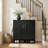 30-Pair Fluted Shoe Storage Cabinet-610655710