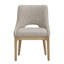 Cove Upholstred Wood Dining Chair Frothed LattePerformance Fabric