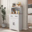 Meuble de cuisine en bois avec compartiment pour micro-ondes