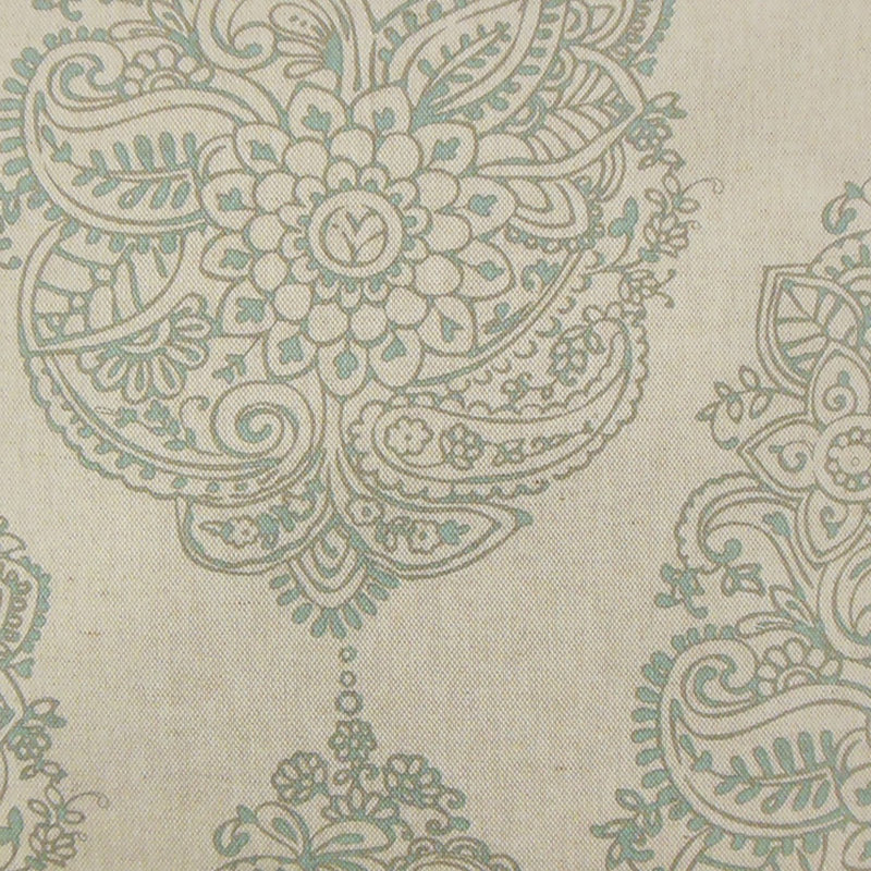 Polyester Damask Sham Set, Blue Laken, Euro