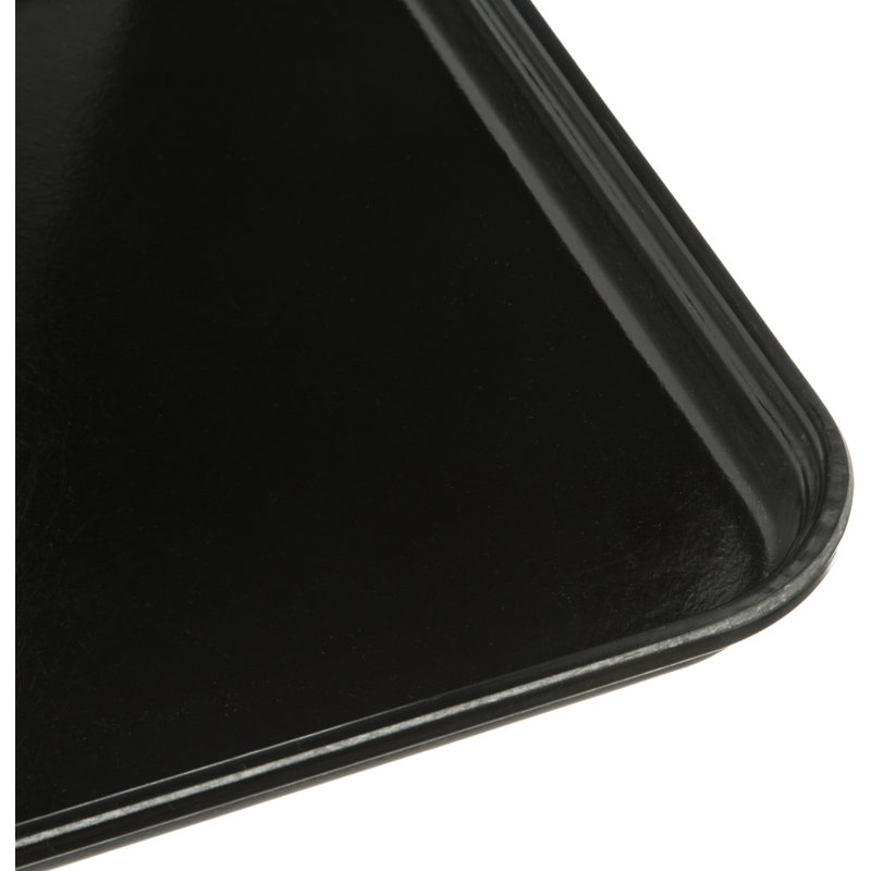 Market Plastic Pan Insert, Ebony, 1" H x 17.75" W x 12.75" D