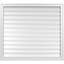 Rectangle Surface Mount Signature Urethane Functional Gable Vent, Primed Tan-101813759