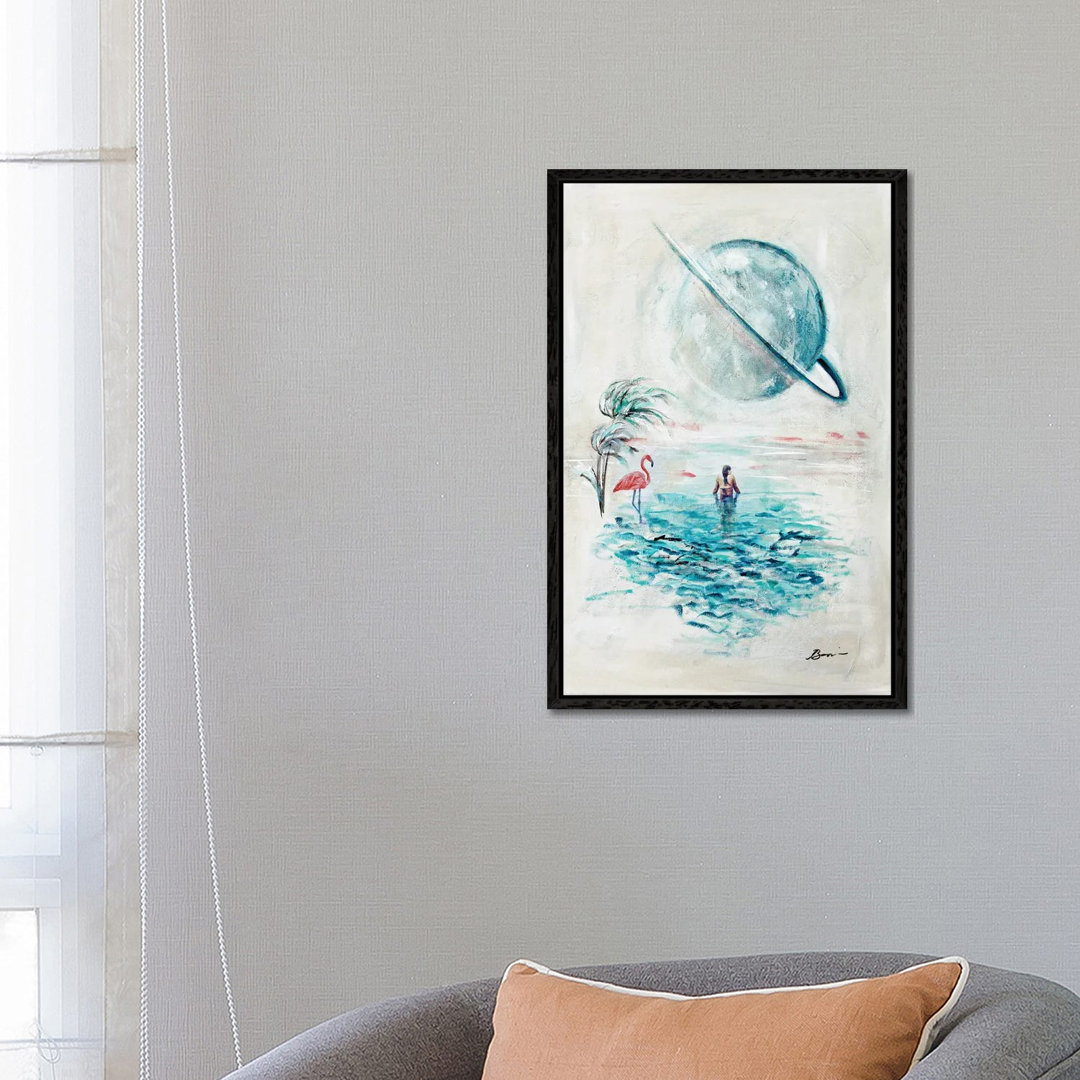 Midcentury Daydream IX von Angela Bisson - Galerie-verpackte Leinwand Giclée auf Leinwand