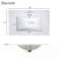 Armoire de salle de bain avec lavabo, porte à fermeture douce et 3 tiroirs-1323178864