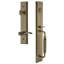 Fifth Avenue Handleset with Single Cylinder Deadbolt and Bellagio Door Lever and Fifth Avenue Rosette-1070244227-1070104749-1070104746